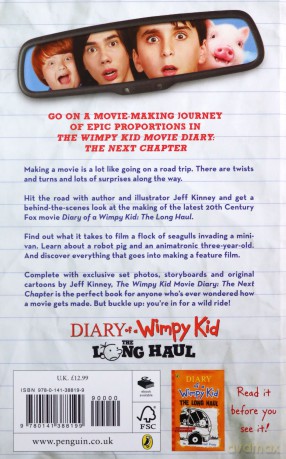 The Wimpy Kid Movie Diary: The Next Chapter (The Making of The Long Haul) - Jeff Kinney [KSIĄŻKA]
