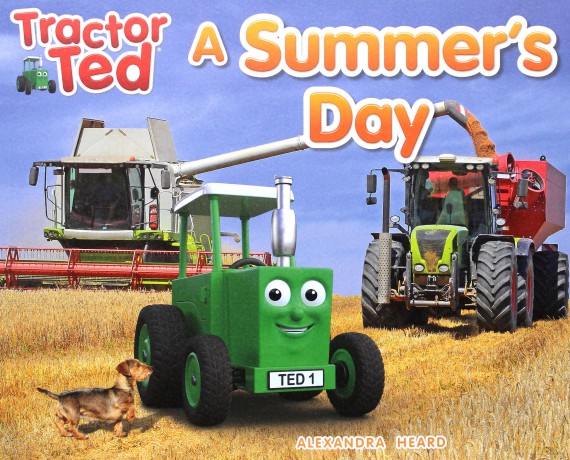 Tractor Ted A Summer's Day - alexandra heard [KSIĄŻKA]
