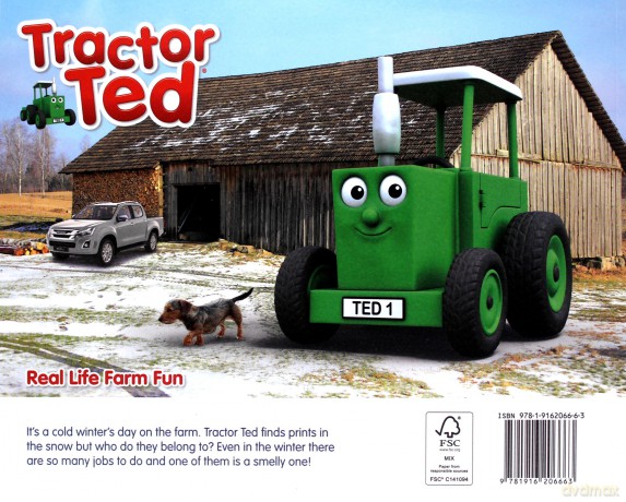 Tractor Ted A Winter's Day - Alexandra Heard [KSIĄŻKA]