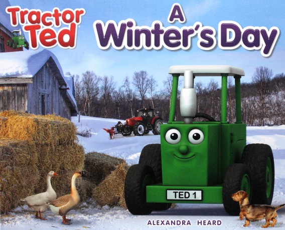 Tractor Ted A Winter's Day - Alexandra Heard [KSIĄŻKA]