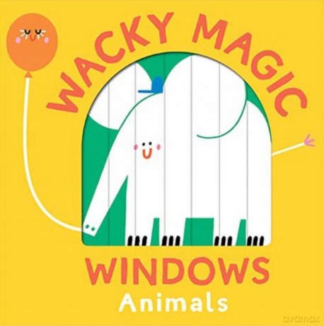 Wacky Windows: Animals [KSIĄŻKA]