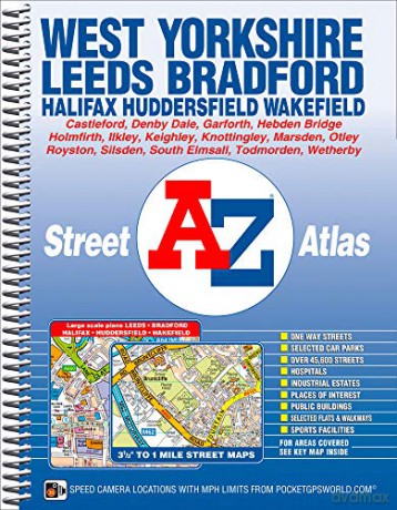 West Yorkshire Street Atlas (A-Z Street Atlas) - Geographers A-Z Map Co [KSIĄŻKA]
