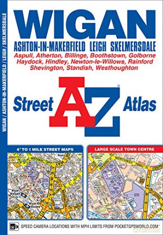 Wigan Street Atlas [KSIĄŻKA]