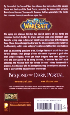 World of Warcraft: Beyond the Dark Portal - Aaron Rosenberg [KSIĄŻKA]