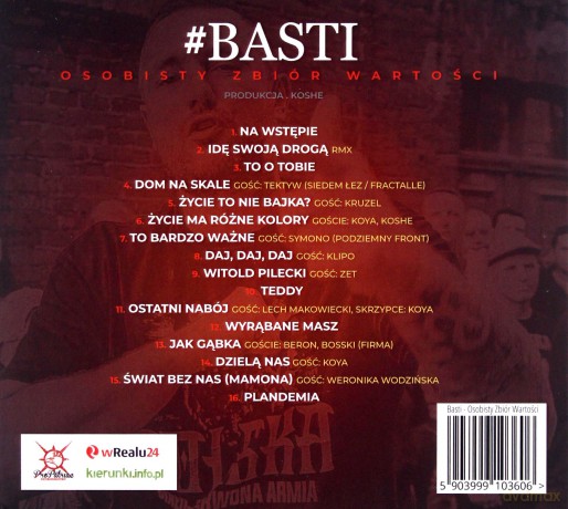 Basti: Osobisty zbiór wartości [CD]