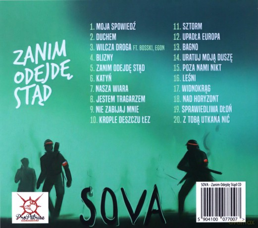 Sova: Zanim odejdę stąd [CD]