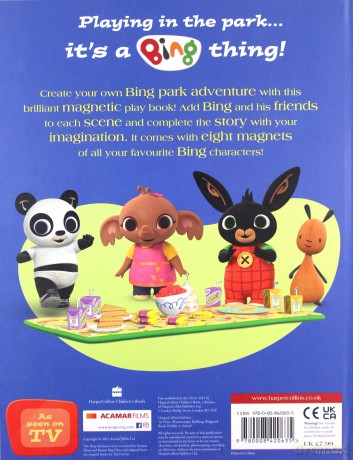 Bing. Fun at the Park! Magnet Book [KSIĄŻKA]