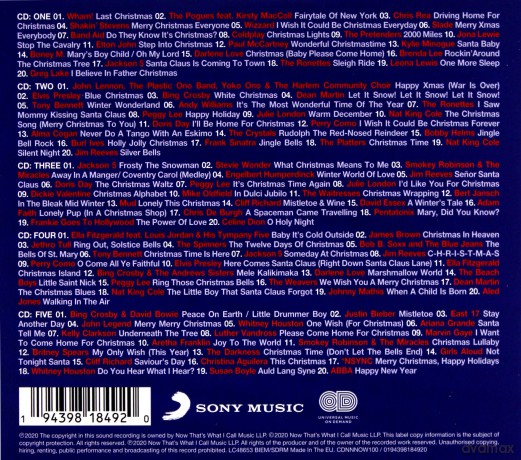 Now 100 Hits Christmas [BOX] [5CD]