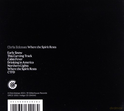 Chris Eckman: Where The Spirit Rests [CD]