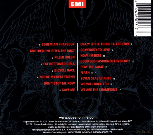Queen: Greatest Hits (Limited) [CD]