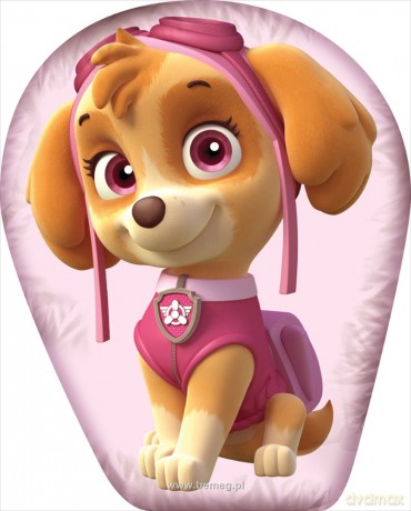 Poduszka kształtka licencyjna Paw Patrol Skye (Psi Patrol)