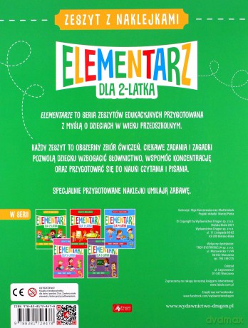 Mały elementarz 2-latka [KSIĄŻKA]