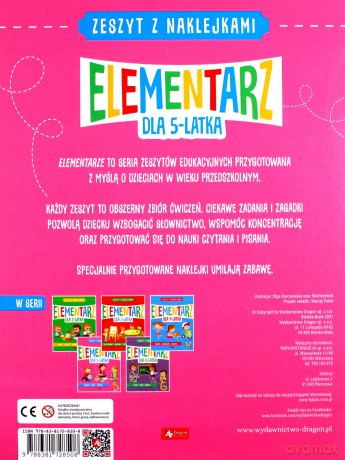 Mały elementarz 5-latka [KSIĄŻKA]