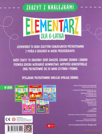Mały elementarz 6-latka [KSIĄŻKA]