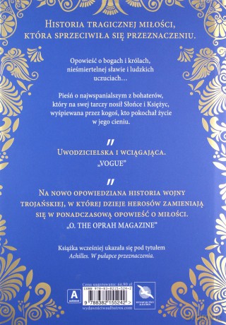 Pieśń o Achillesie. Dzieje miłości silniejszej niż śmierć - Madeline Miller [KSIĄŻKA]