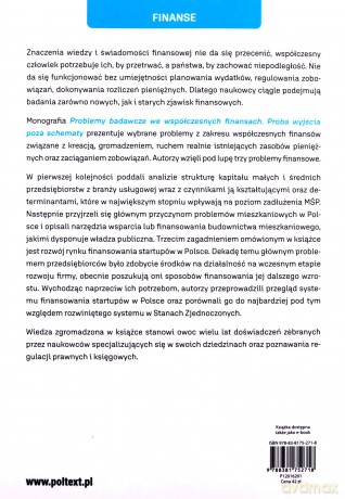 Problemy badawcze we współczesnych finansach - Dorota Kędzior, Marcin Molo [KSIĄŻKA]