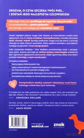 Szczeka, merda, mówi. Jak być najlepszym człowiekiem swojego psa - Zofia Zaniewska-Wojtków, Piotr Wojtków [KSIĄŻKA]