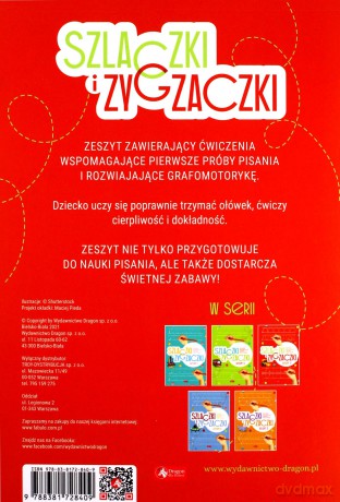 Szlaczki i zygzaczki. Zeszyt 3 [KSIĄŻKA]