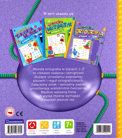 Wesoła ortografia w klasach 1-3 - Agnieszka Bator [KSIĄŻKA]