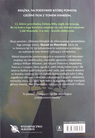 Zielona Mila - Stephen King [KSIĄŻKA]