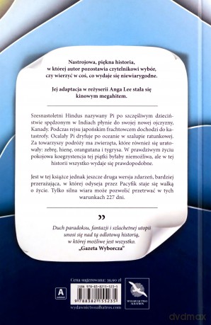 Życie Pi - Yann Martel [KSIĄŻKA]