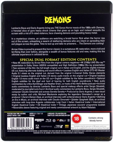 Demons (Demony) [Blu-Ray 4K]+[Blu-Ray]