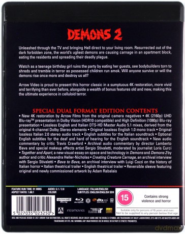 Demons 2 (Demony 2) [Blu-Ray 4K]+[Blu-Ray]