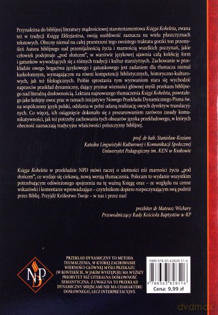 Księga Koheleta (Nowy Przekład Dynamiczny) [KSIĄŻKA]