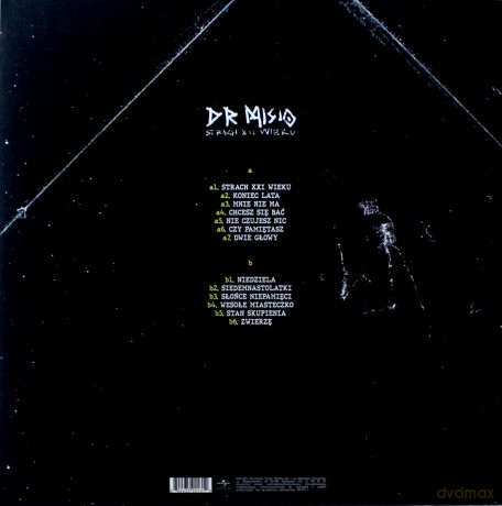Dr Misio: Strach Xxi Wieku (RSD) [Winyl]