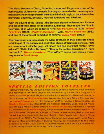The Marx Brothers Collection [Blu-Ray]