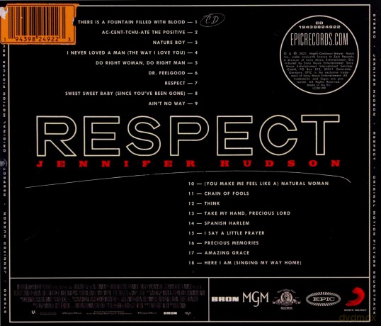 Respect soundtrack (Jennifer Hudson) [CD]