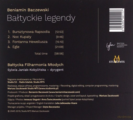 Bałtycka Filharmonia Młodych: Bałtyckie legendy [CD]