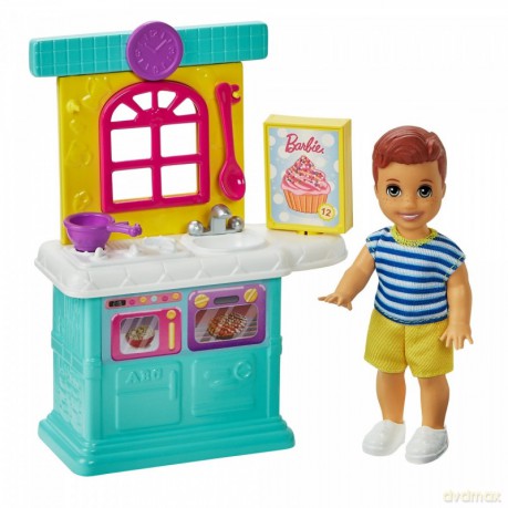 Akcesoria Barbie spacerowe Kuchnia