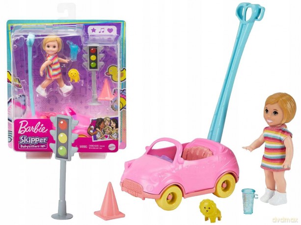 Akcesoria spacerowe Barbie samochodzik