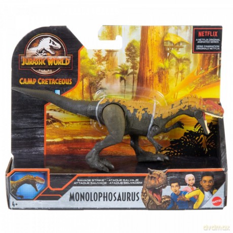 Jurassic World Dinozaury Dziki atak Monolophosaurus [FIGURKA]