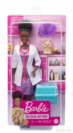 Lalka Barbie Kariera Deluxe Weterynarz