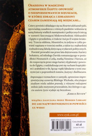 Kwartet aleksandryjski Pakiet - Lawrence Durrell [4xKSIĄŻKA]