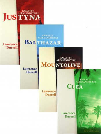 Kwartet aleksandryjski Pakiet - Lawrence Durrell [4xKSIĄŻKA]