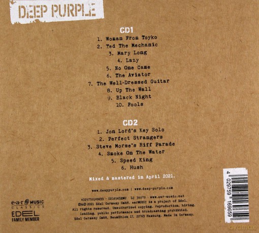 Deep Purple: Live In London 2002 (digipack) [2CD]