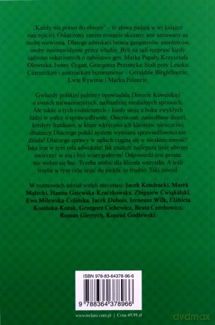Adwokaci. Ich najważniejsze sprawy - Dorota Kowalska [KSIĄŻKA]