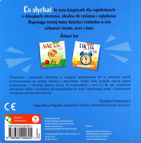 Brum, brum i inne dźwięki na spacerze. Co słychać [KSIĄŻKA]