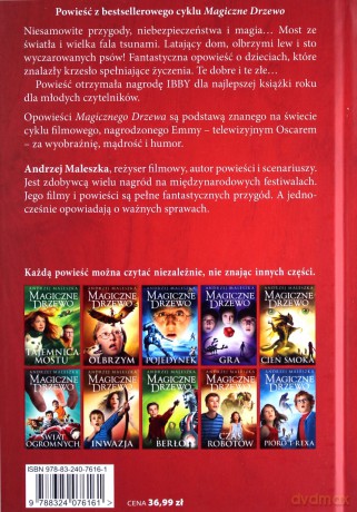 Czerwone krzesło. Magiczne drzewo - Andrzej Maleszka [KSIĄŻKA]