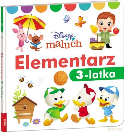 Disney maluch Elementarz 3-latka HOPE-9206 [KSIĄŻKA]