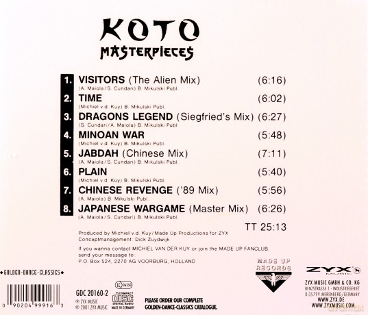 Masterpieces [CD]