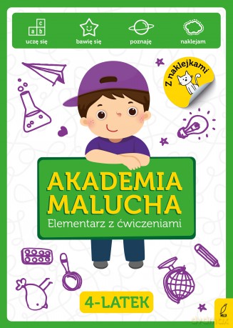 Elementarz z ćwiczeniami 4-latek. Akademia Malucha [KSIĄŻKA]