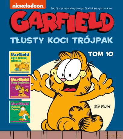 Garfield. Tłusty koci trójpak (Tom 10) [KSIĄŻKA]
