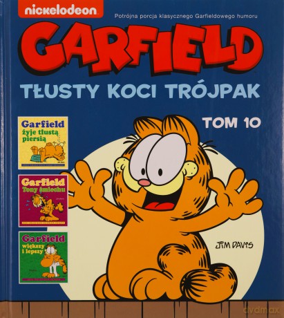 Garfield. Tłusty koci trójpak (Tom 10) [KSIĄŻKA]
