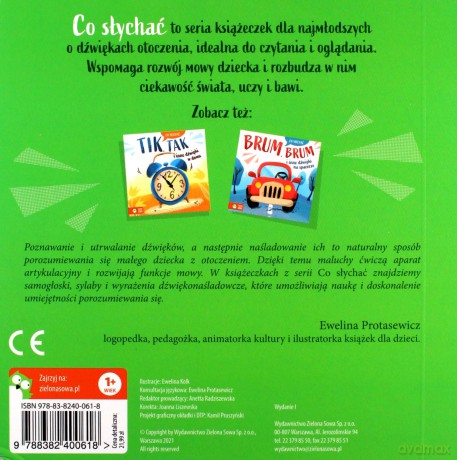 Hau, hau i inne dźwięki zwierząt. Co słychać [KSIĄŻKA]