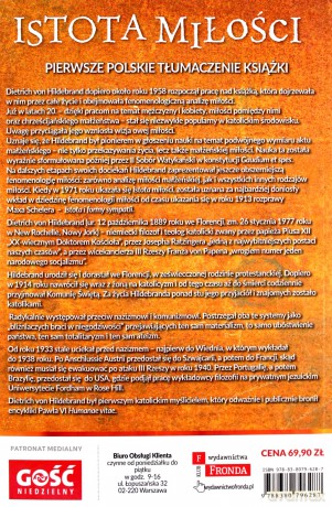 Istota miłości - Dietrich von Hildebrand [KSIĄŻKA]