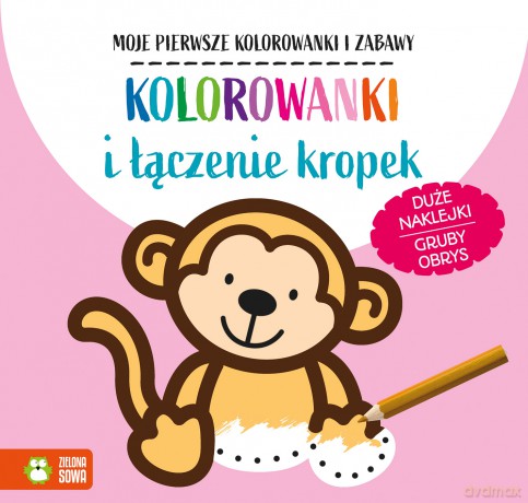 Kolorowanki i łączenie kropek. Moje pierwsze kolorowanki i zabawy [KSIĄŻKA]